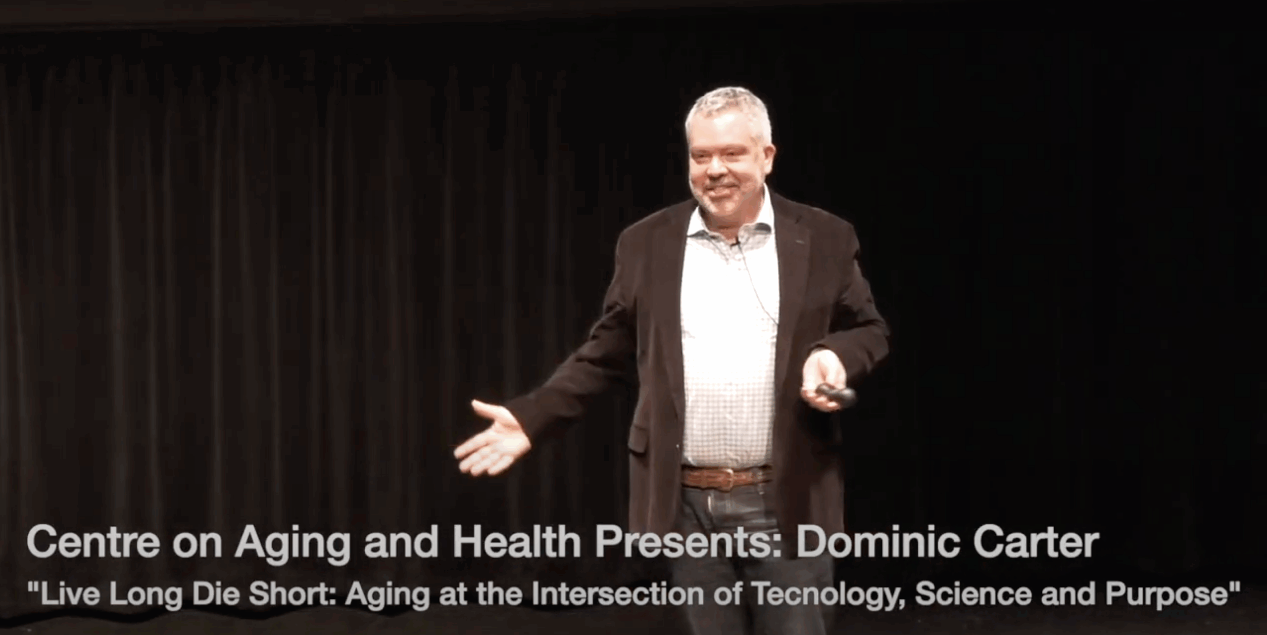 2024-2025 CAH Distinguished Lecture: "Live Long Die Short" - Dominic Carter